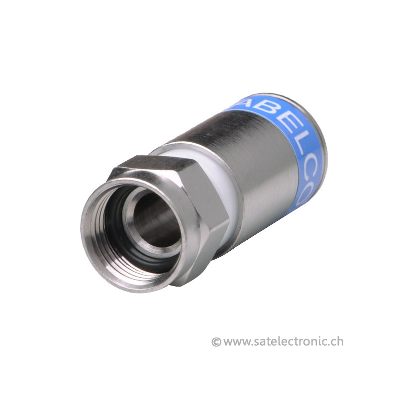 Cabelcon F-Stecker Kompression