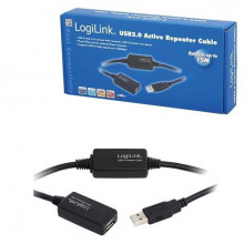 LogiLink Verlängerungskabel USB 2.0, 10m