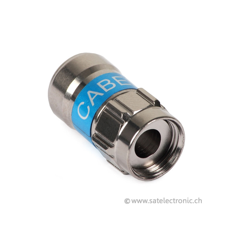 Cabelcon Self-Install koaxial F Stecker 7mm